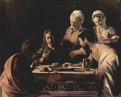 Supper at Emmaus 1606 Caravaggio